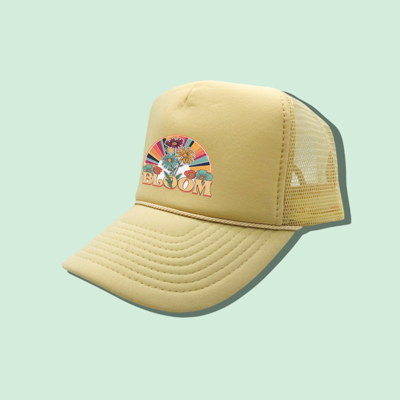 Vintage Bloom Of Color Unisex Truck Hat