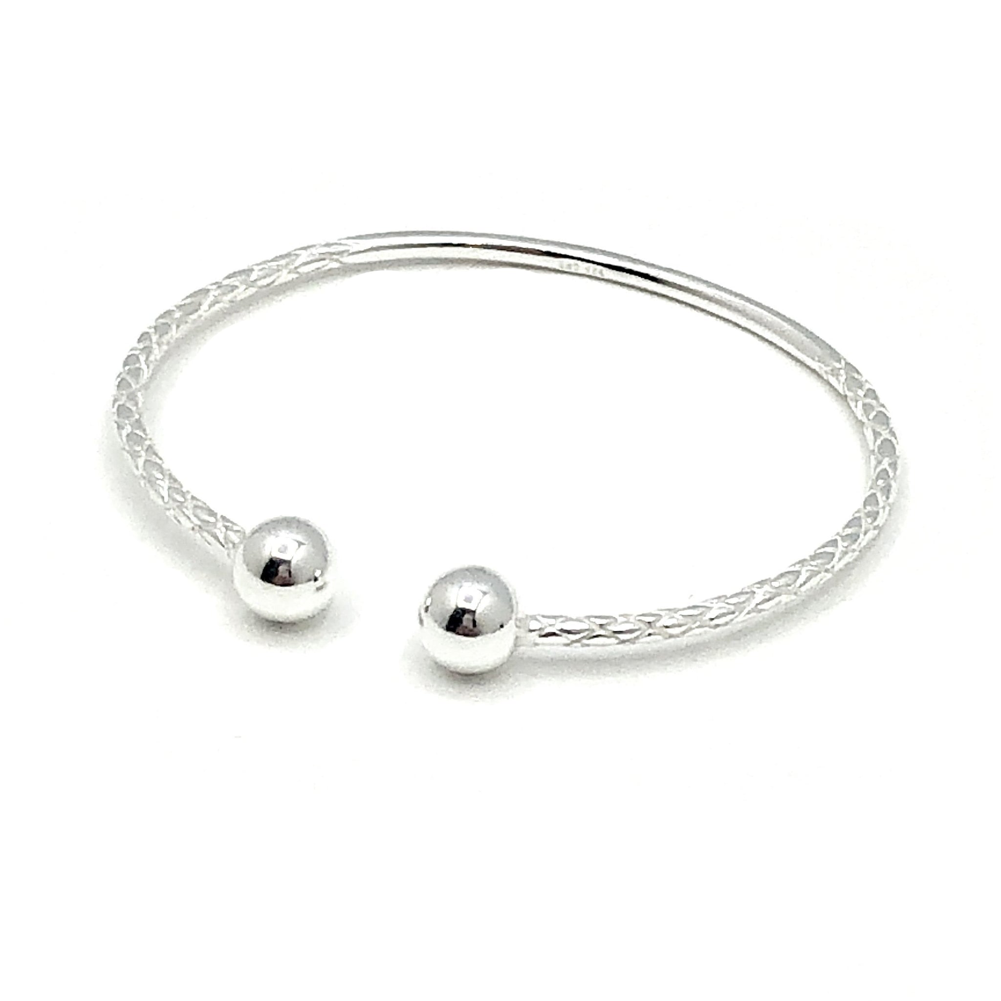 Kiddos Classic Cuff- Real Silver 925