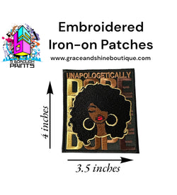 Unapologetically Dope Iron-on Patch